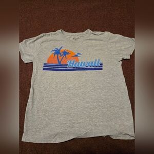 Hawaii Shirt Men's Large Walnut & 39th Brand Cotton Poly Blend